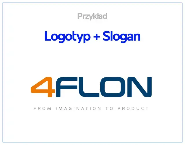 Logotyp + Slogan