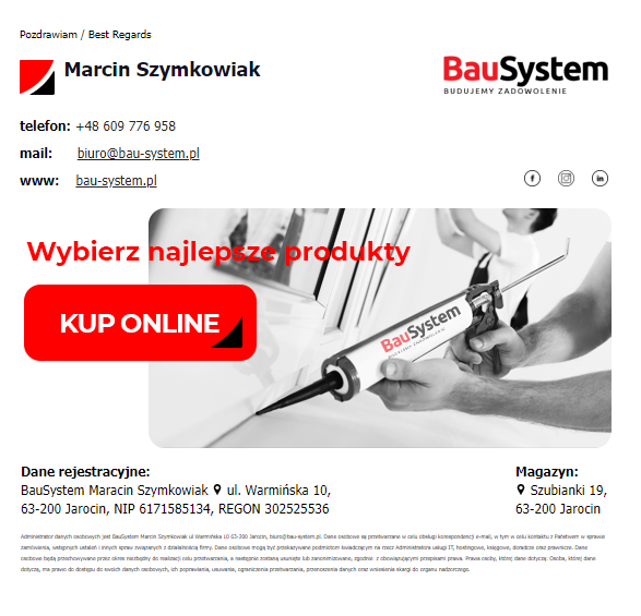 BauSystem Stopka E-mail