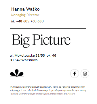 Big Picture Stopka e-mail